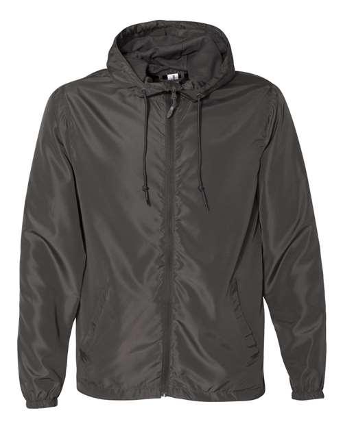 Independent Trading Co. Lightweight Windbreaker Full-Zip Jacket EXP54LWZ - Dresses Max