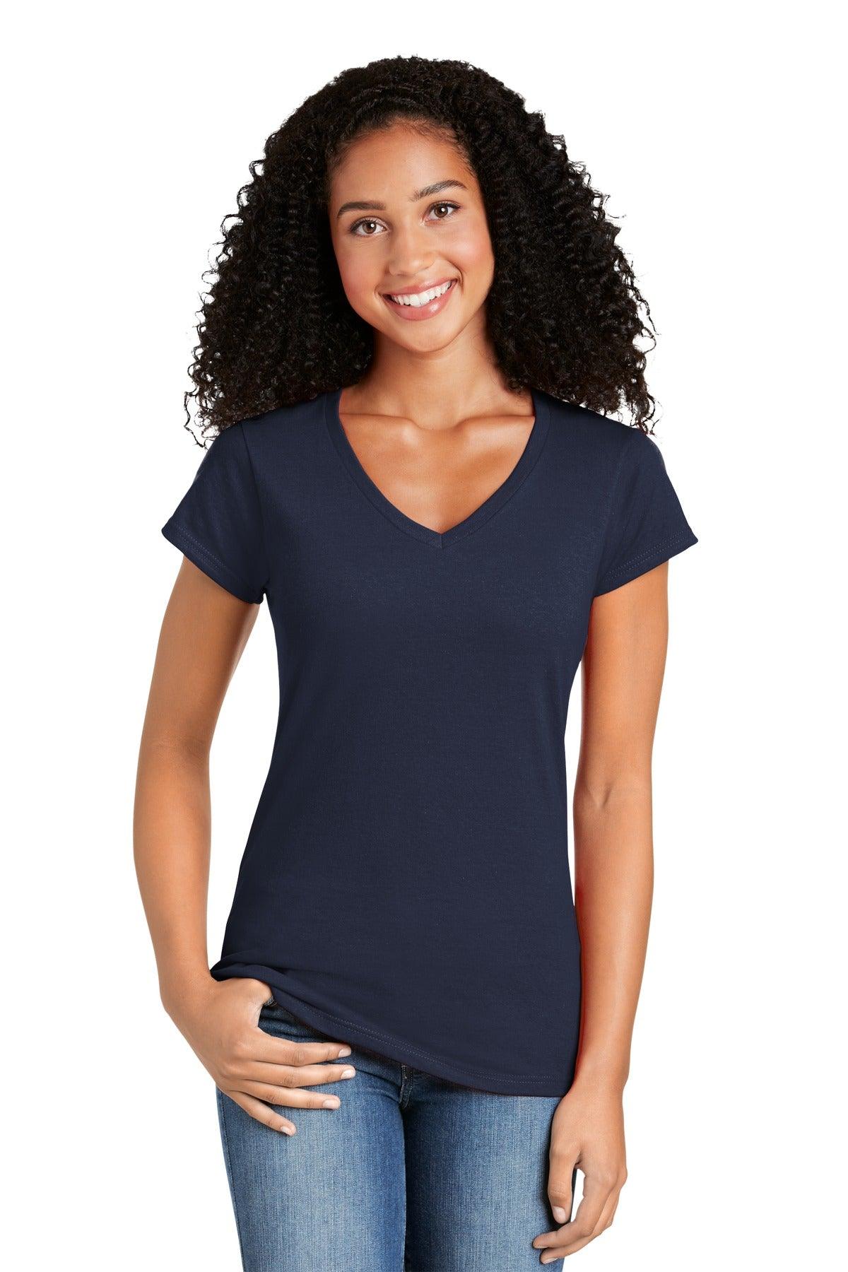 Gildan Softstyle Ladies Fit V-Neck T-Shirt. 64V00L - Dresses Max