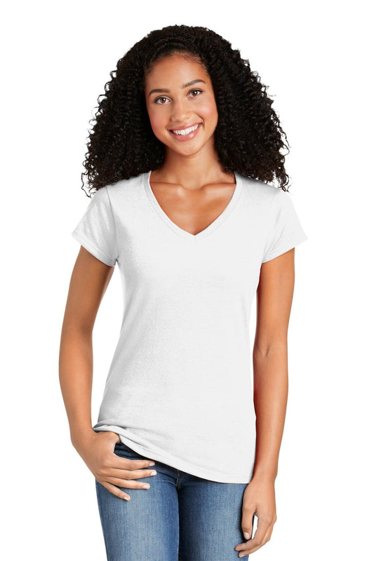 Gildan Softstyle Ladies Fit V-Neck T-Shirt. 64V00L - Dresses Max