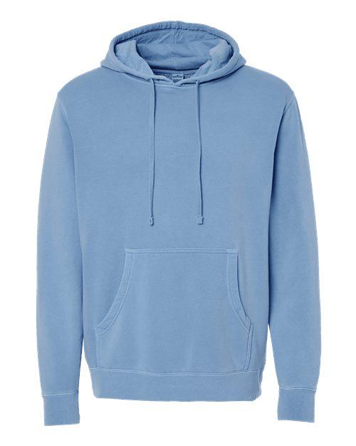 Independent Trading Co. Midweight Pigment-Dyed Hooded Sweatshirt PRM4500 - Dresses Max