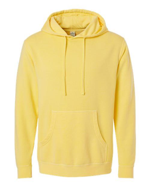 Independent Trading Co. Midweight Pigment-Dyed Hooded Sweatshirt PRM4500 - Dresses Max