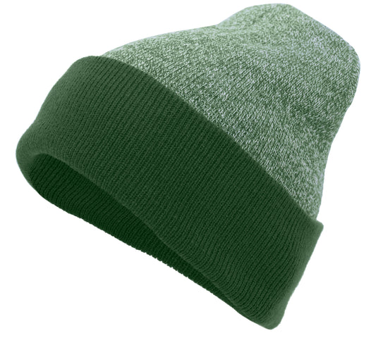 Heather Two-Tone Cuff Beanie 651K