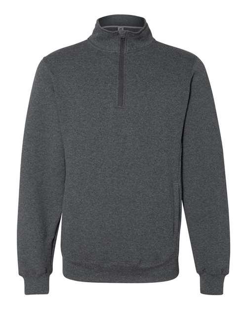 Russell Athletic Dri Power® Quarter-Zip Cadet Collar Sweatshirt 1Z4HBM - Dresses Max