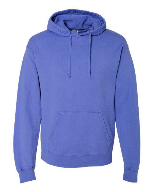 ComfortWash by Hanes Garment-Dyed Unisex Hooded Sweatshirt GDH450 - Dresses Max