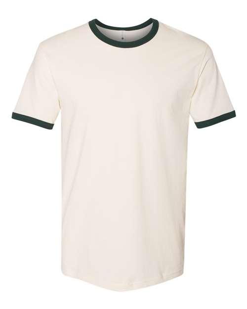 Next Level Unisex Cotton Ringer T-Shirt 3604 - Dresses Max