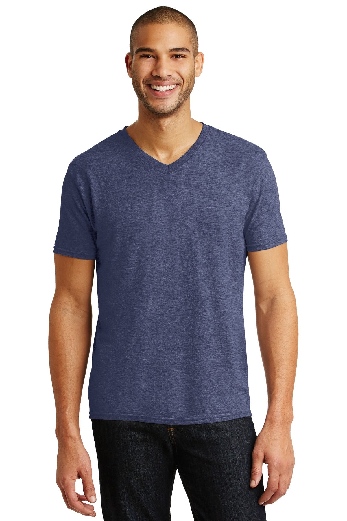 Anvil   Tri-Blend V-Neck Tee. 6752