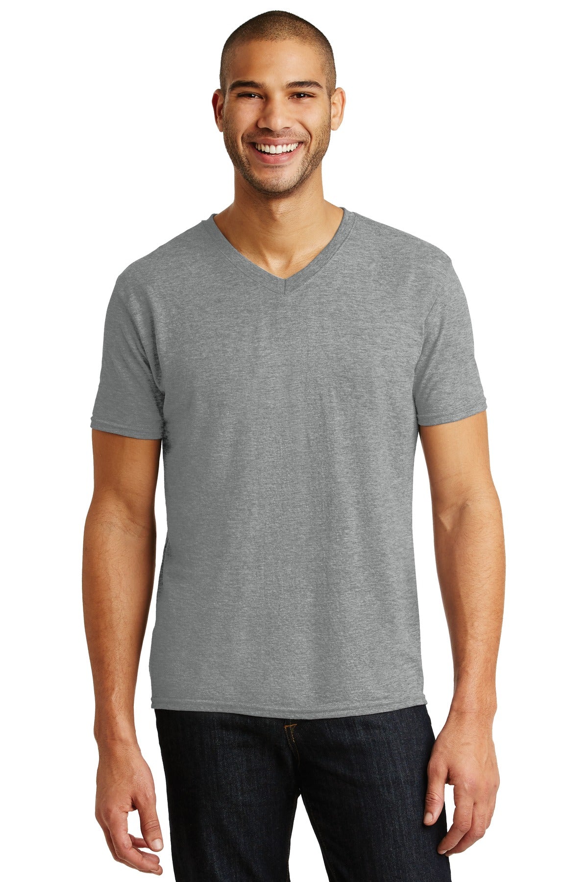 Anvil   Tri-Blend V-Neck Tee. 6752