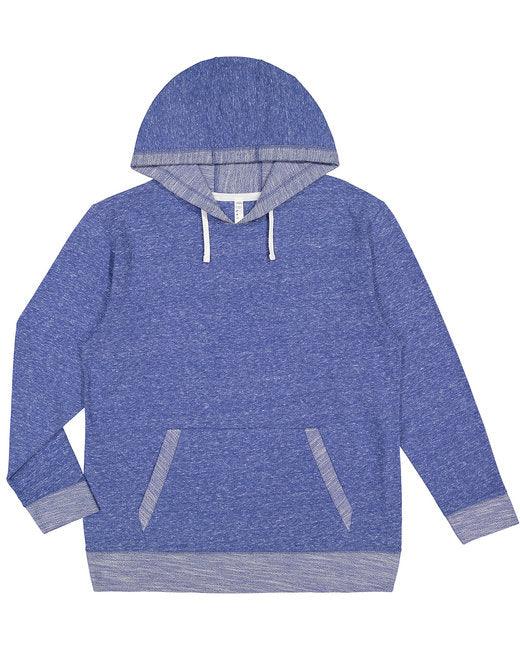 LAT Adult Harborside Melange French Terry Hooded Sweatshirt 6779 - Dresses Max