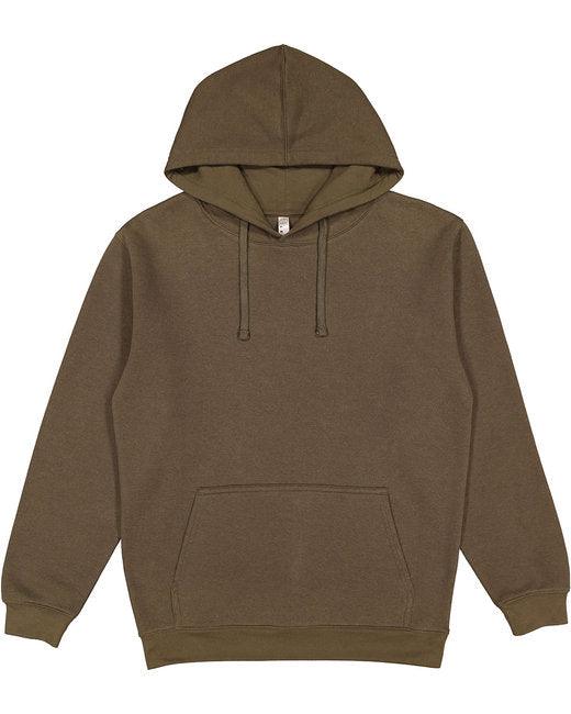 LAT Adult Pullover Fleece Hoodie 6926 - Dresses Max
