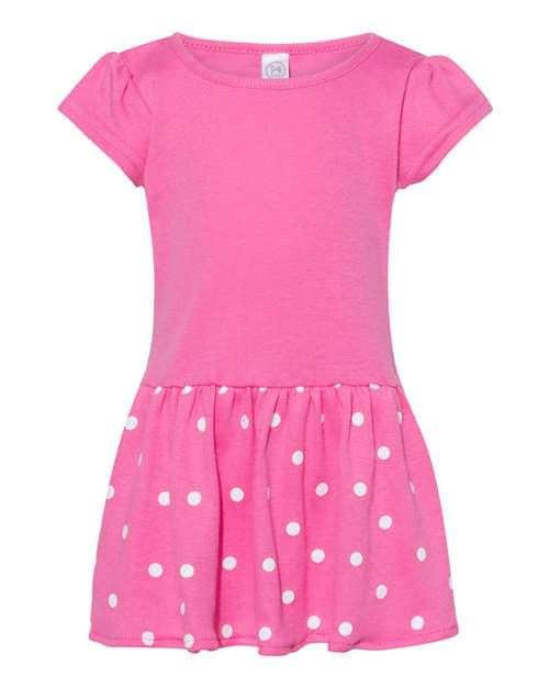 Rabbit Skins Infant Baby Rib Dress 5320 - Dresses Max