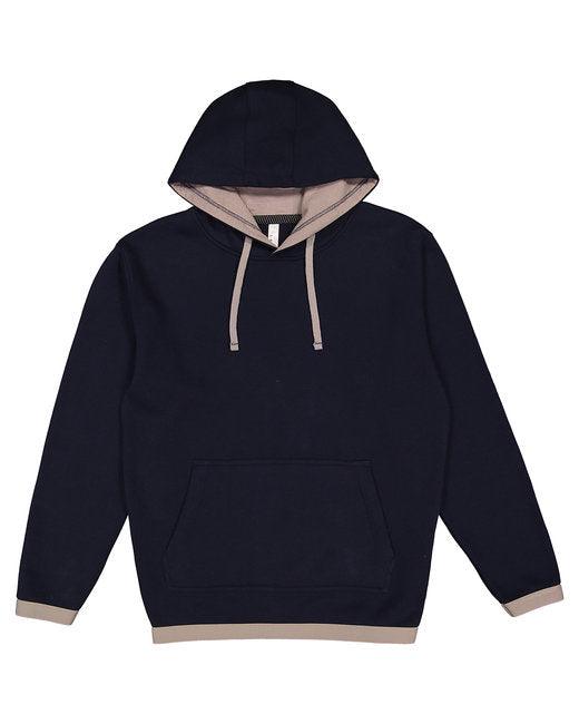 LAT Adult Statement Fleece Pullover Hoodie 6996 - Dresses Max