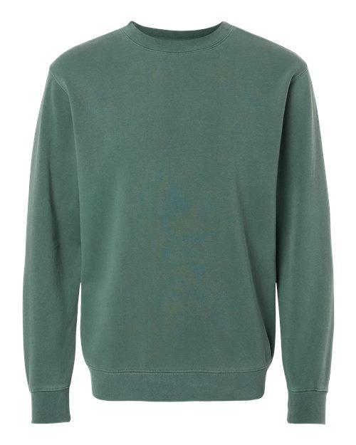 Independent Trading Co. Midweight Pigment-Dyed Crewneck Sweatshirt PRM3500 - Dresses Max