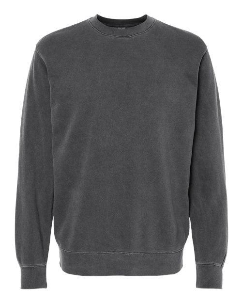 Independent Trading Co. Midweight Pigment-Dyed Crewneck Sweatshirt PRM3500 - Dresses Max