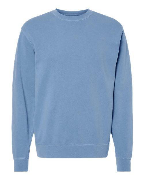 Independent Trading Co. Midweight Pigment-Dyed Crewneck Sweatshirt PRM3500 - Dresses Max