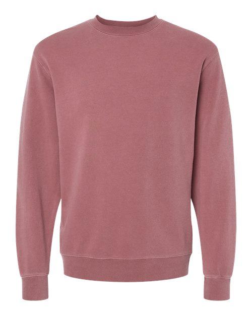 Independent Trading Co. Midweight Pigment-Dyed Crewneck Sweatshirt PRM3500 - Dresses Max