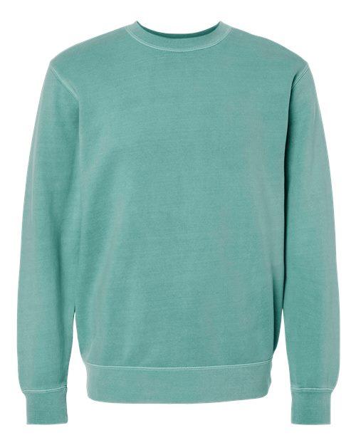 Independent Trading Co. Midweight Pigment-Dyed Crewneck Sweatshirt PRM3500 - Dresses Max