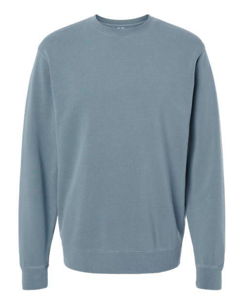 Independent Trading Co. Midweight Pigment-Dyed Crewneck Sweatshirt PRM3500 - Dresses Max