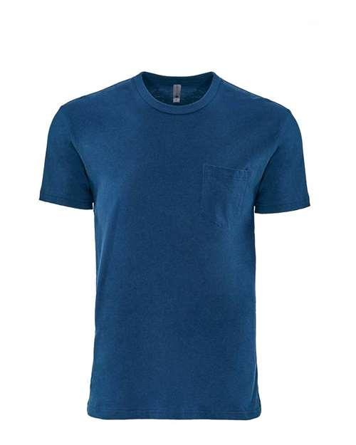 Next Level Unisex Cotton Pocket T-Shirt 3605 - Dresses Max
