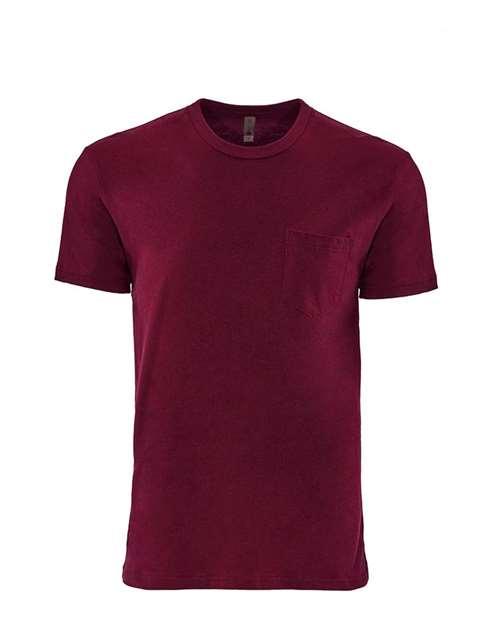 Next Level Unisex Cotton Pocket T-Shirt 3605 - Dresses Max