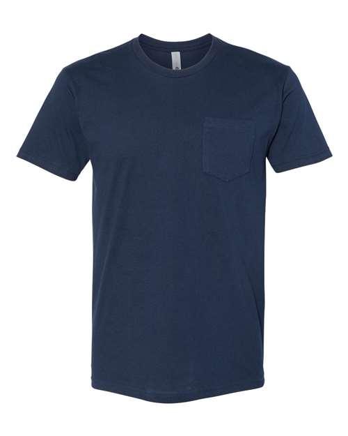 Next Level Unisex Cotton Pocket T-Shirt 3605 - Dresses Max