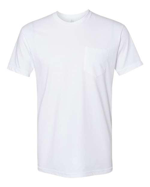 Next Level Unisex Cotton Pocket T-Shirt 3605 - Dresses Max