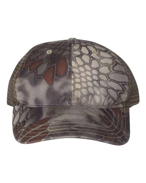 Richardson Washed Printed Trucker Cap 111P - Dresses Max