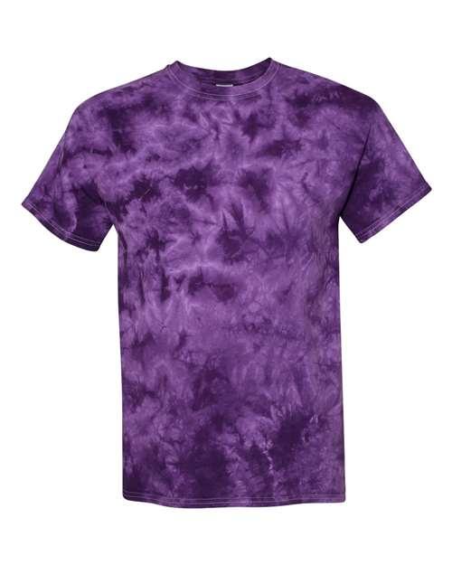 Dyenomite Crystal Tie-Dyed T-Shirt 200CR - Dresses Max