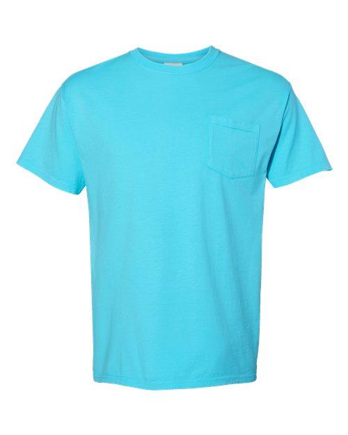 ComfortWash by Hanes Garment-Dyed Pocket T-Shirt GDH150 - Dresses Max