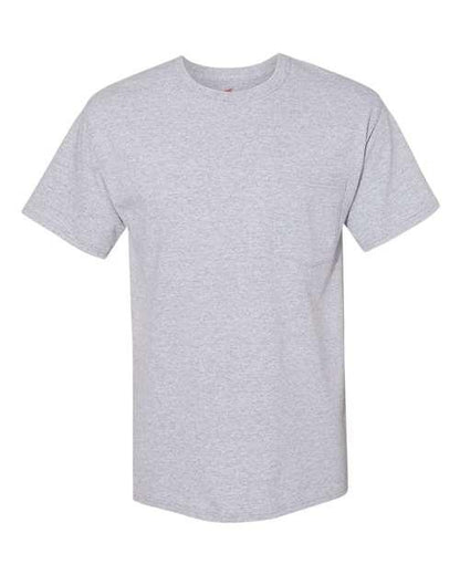 Hanes Workwear Pocket T-Shirt W110 - Dresses Max