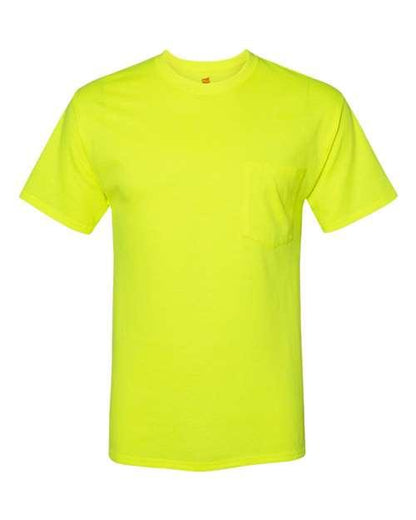 Hanes Workwear Pocket T-Shirt W110 - Dresses Max