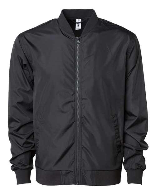 Independent Trading Co. Lightweight Bomber Jacket EXP52BMR - Dresses Max
