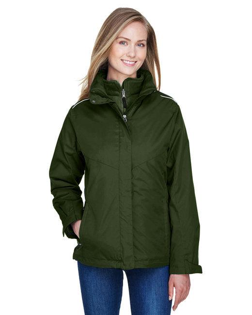 CORE365 Ladies' Region 3-in-1 Jacket with Fleece Liner 78205 - Dresses Max