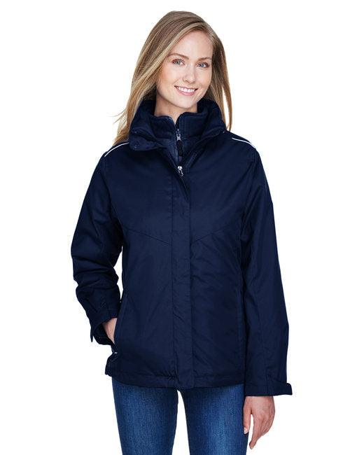 CORE365 Ladies' Region 3-in-1 Jacket with Fleece Liner 78205 - Dresses Max