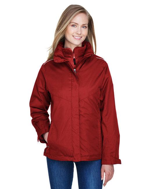 CORE365 Ladies' Region 3-in-1 Jacket with Fleece Liner 78205 - Dresses Max