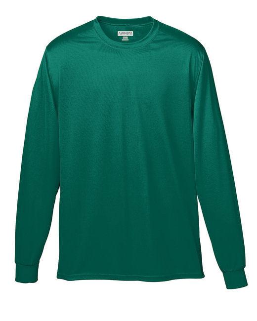 Augusta Sportswear Adult Wicking Long-Sleeve T-Shirt 788 - Dresses Max