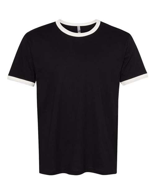 Next Level Unisex Cotton Ringer T-Shirt 3604 - Dresses Max