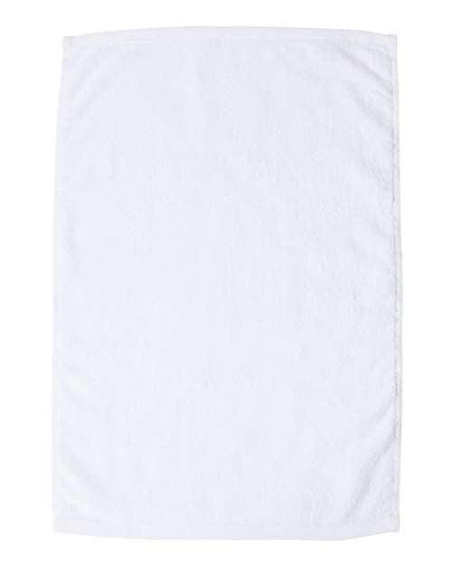 Q-Tees Deluxe Hemmed Hand Towel T300 - Dresses Max