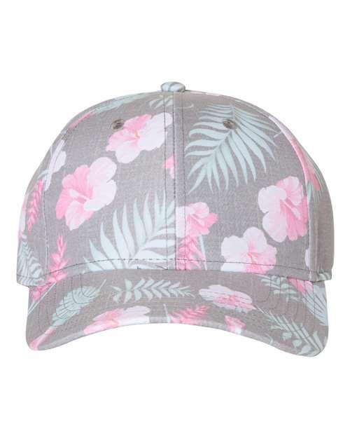 Sportsman Tropical Print Cap SP820 - Dresses Max