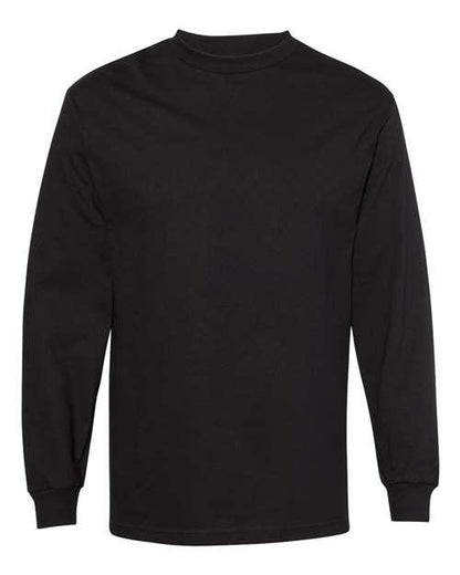 American Apparel Unisex Heavyweight Cotton Long Sleeve Tee 1304 - Dresses Max