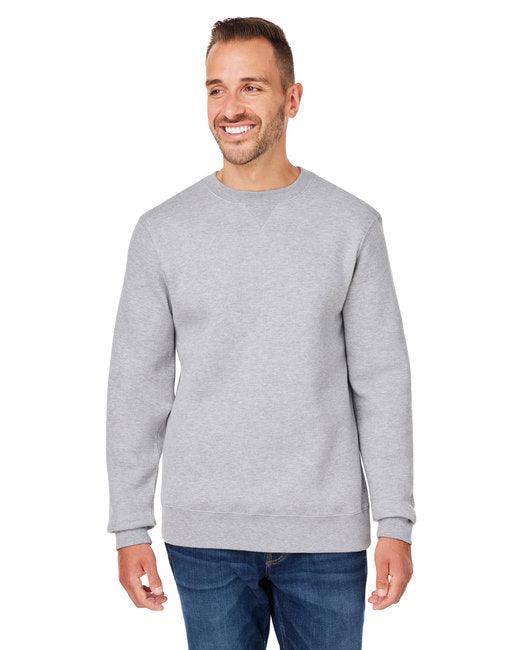 J America Unisex Premium Fleece Sweatshirt 8424JA - Dresses Max