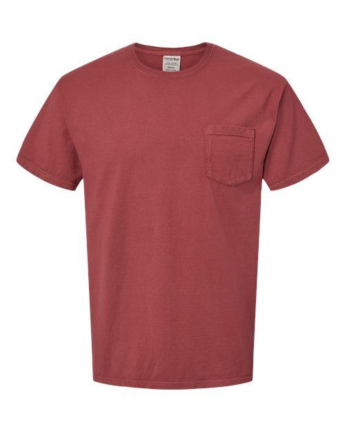 ComfortWash by Hanes Garment-Dyed Pocket T-Shirt GDH150 - Dresses Max