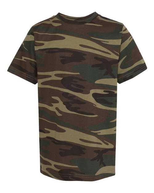 Code Five Youth Camouflage T-Shirt 2207 - Dresses Max