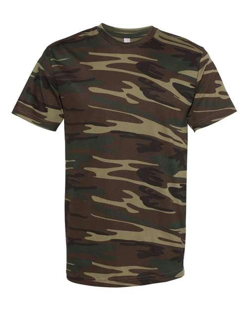 Code Five Adult Camo Tee 3907 - Dresses Max