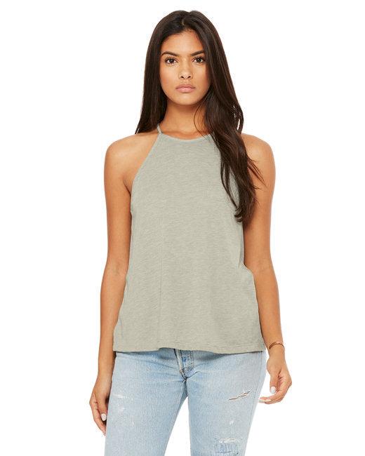 Bella + Canvas Ladies' Flowy High Neck Tank 8809 - Dresses Max