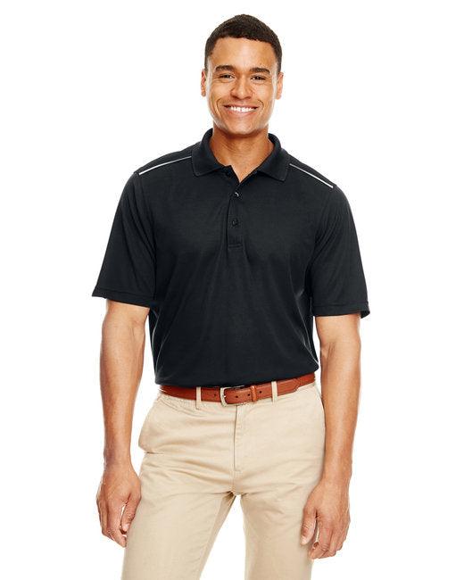 CORE365 Men's Radiant Performance Piqu Polo with Reflective Piping 88181R - Dresses Max