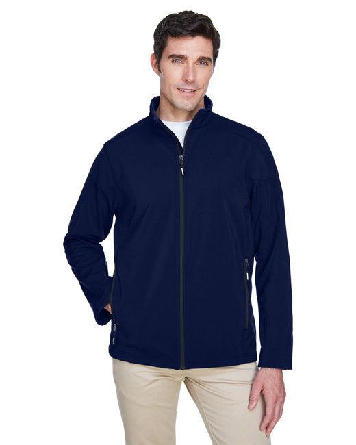 CORE365 Men's Cruise Two-Layer Fleece Bonded Soft Shell Jacket 88184 - Dresses Max