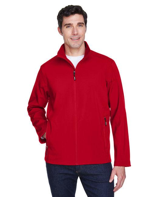 CORE365 Men's Cruise Two-Layer Fleece Bonded Soft Shell Jacket 88184 - Dresses Max