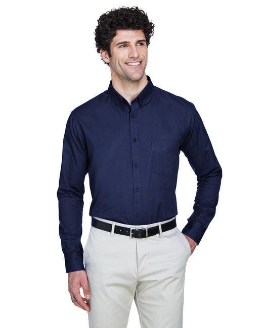 CORE365 Men's Tall Operate Long-Sleeve Twill Shirt 88193T - Dresses Max
