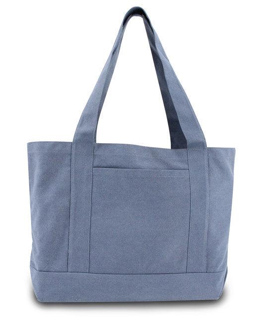 Liberty Bags Seaside Cotton Canvas 12 oz. Pigment-Dyed Boat Tote 8870 - Dresses Max