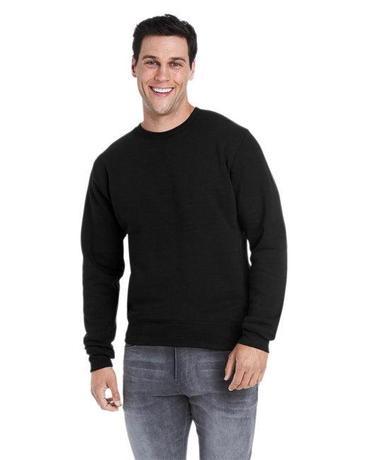 J America Adult Triblend Crewneck Sweatshirt 8870JA - Dresses Max